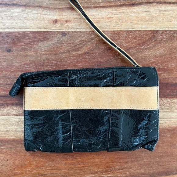 SEE by Chloe Wallet Clutch Black Patent Leather - Picture 3 of 4